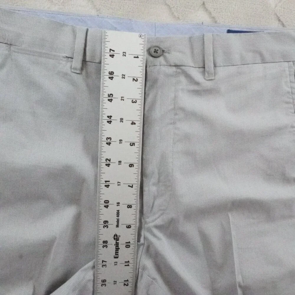 Polo Ralph Lauren Golf Mini-Check Tailored Fit Pants Mens 34x28 Gray